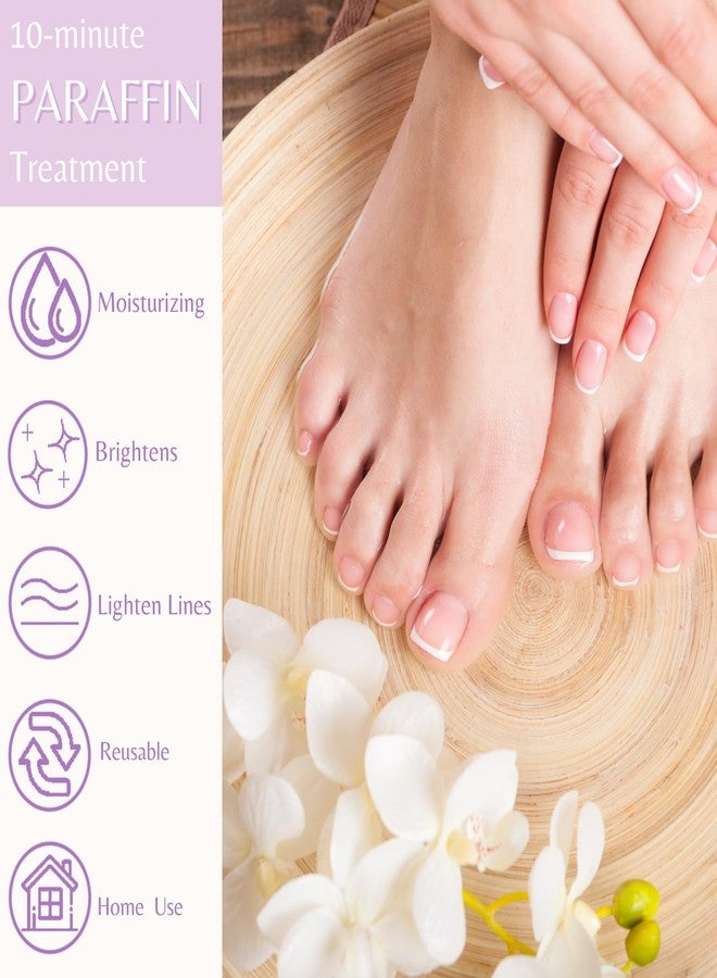 KmaxShip 10-Minute Paraffin Hand & Foot Treatments, Self Contained Paraffin Wax Gloves and Booties Set for Intensive Hydration At Home (Lavender) - Image 3